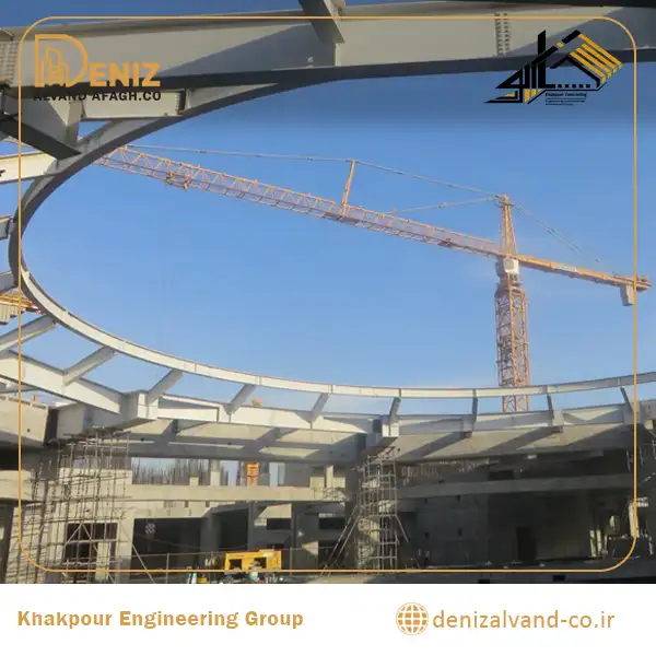 Diamond Hall structural steel project completed by Khakpour Contracting