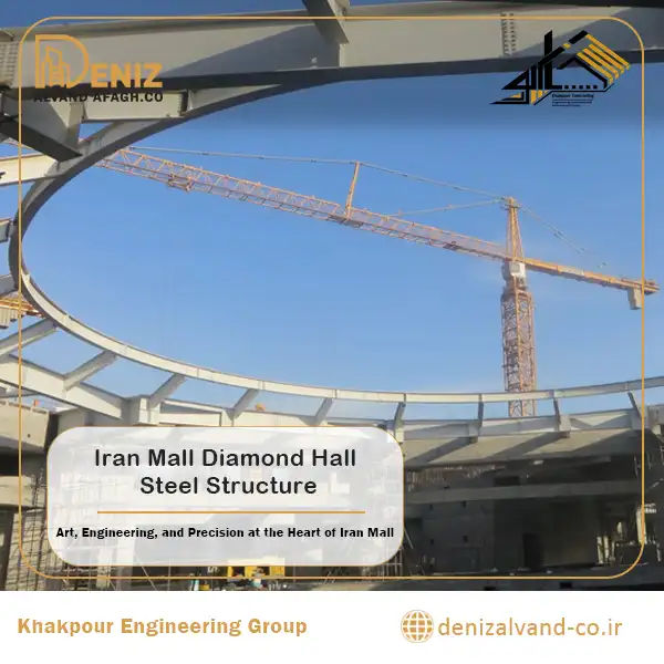 Fabrication and erection of the Iran Mall Diamond Hall steel structure