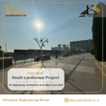 Iran Mall South Landscape construction project by Deniz Alvand Afagh