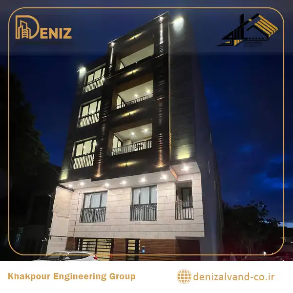 Residential building constructed by Deniz Alvand Afaq in Alborz Province