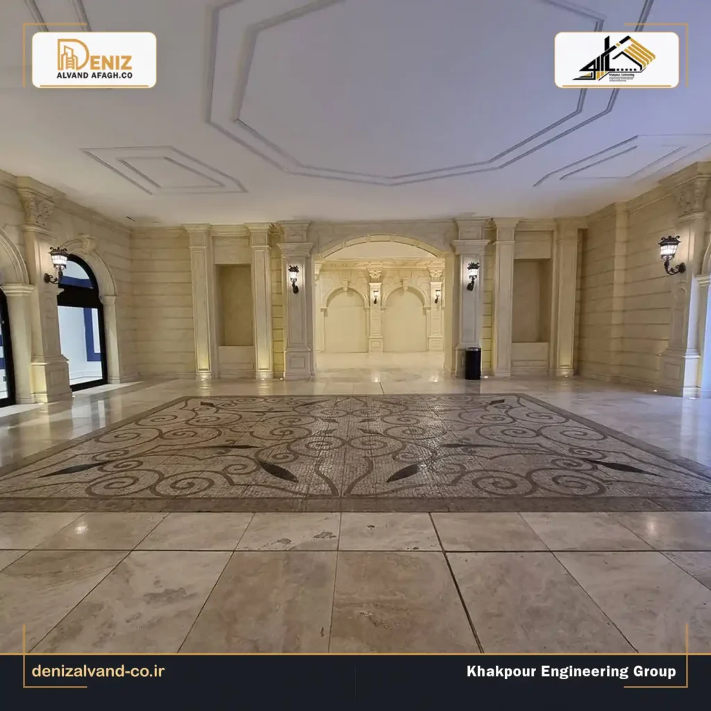 Shabro Bazaar commercial finishing project by Khakpour Contracting