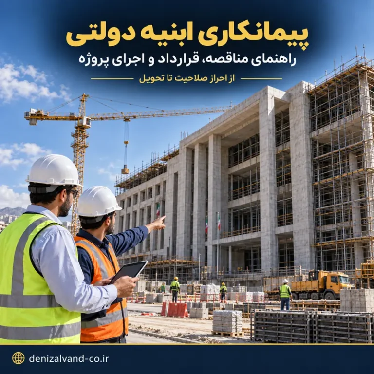 پیمانکاری ابنیه دولتی و اجرای پروژه‌های ساختمانی دولتی توسط پیمانکار واجد صلاحیت