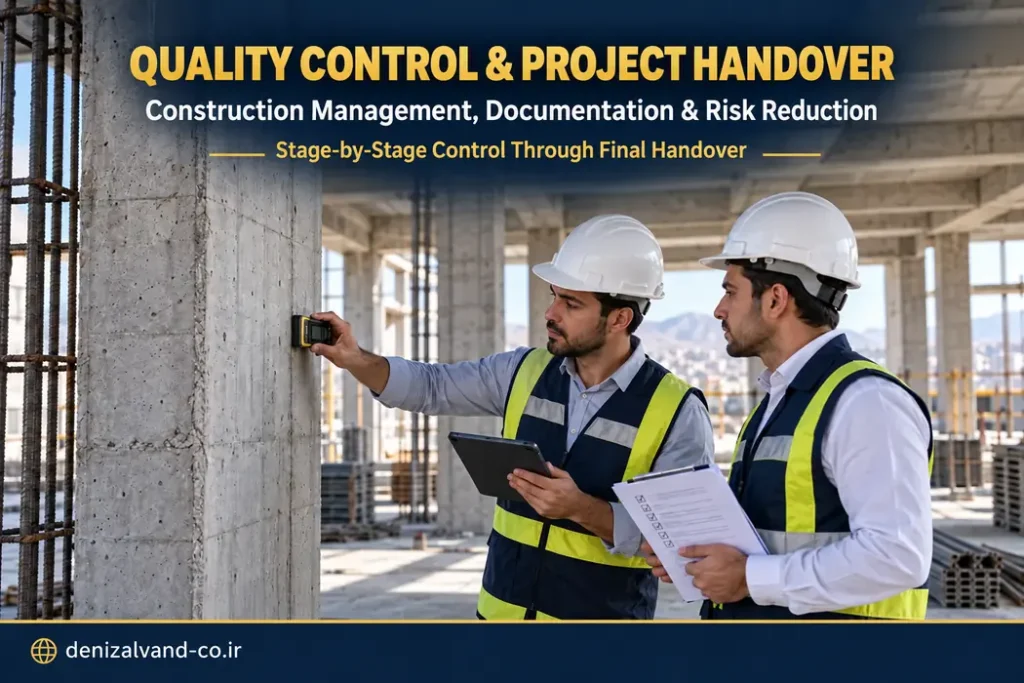 Quality control and final handover process in government building contracting projects